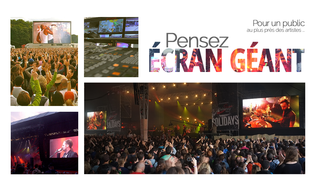 Ecrans géants LED SUPERVISION Championnats d'Europe de Football 2012