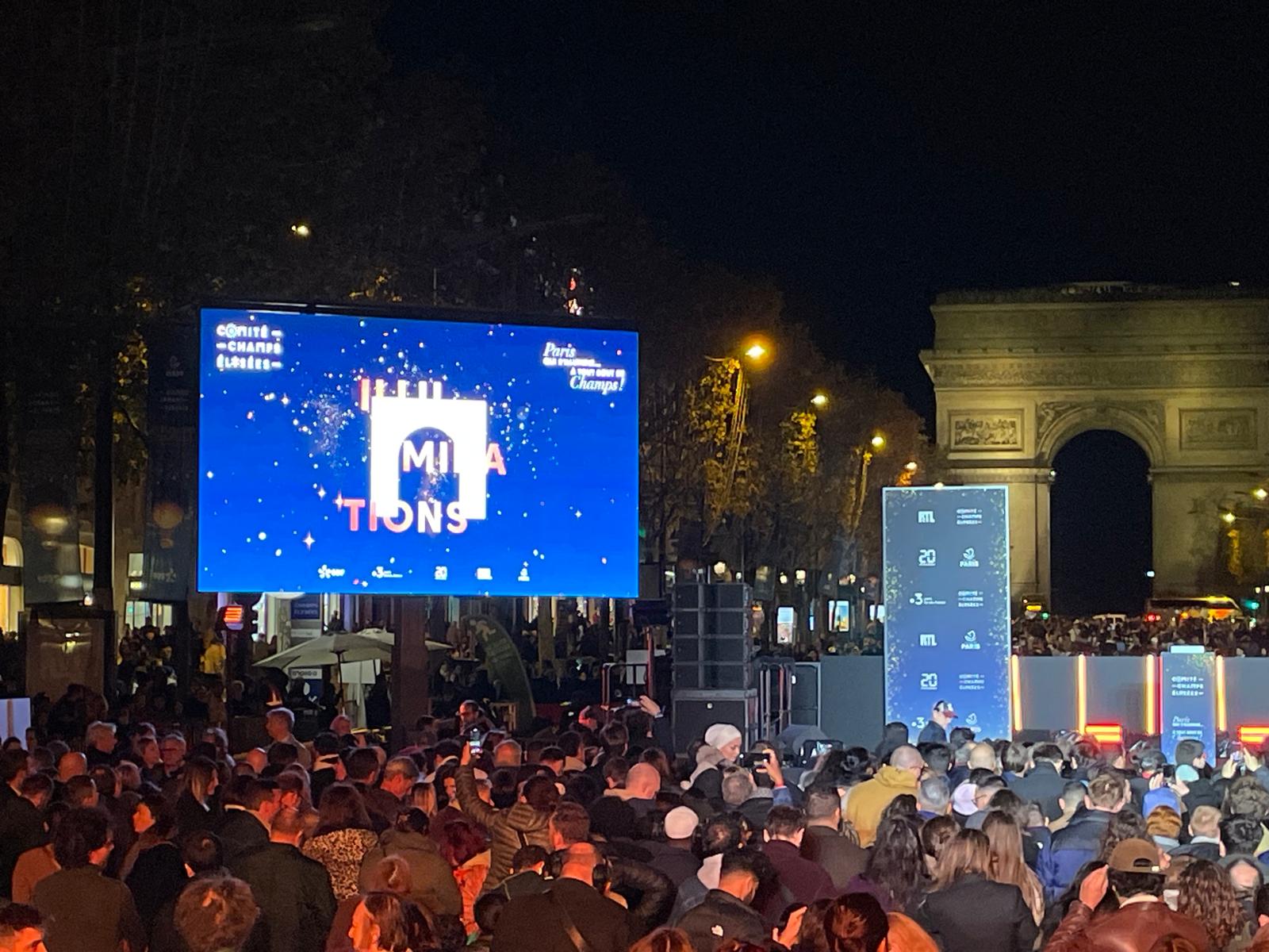Illuminations des Champs-Elysées