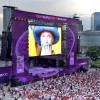 Giant modular LED screen SUPERVISION EURO 2012 Football Warsaw