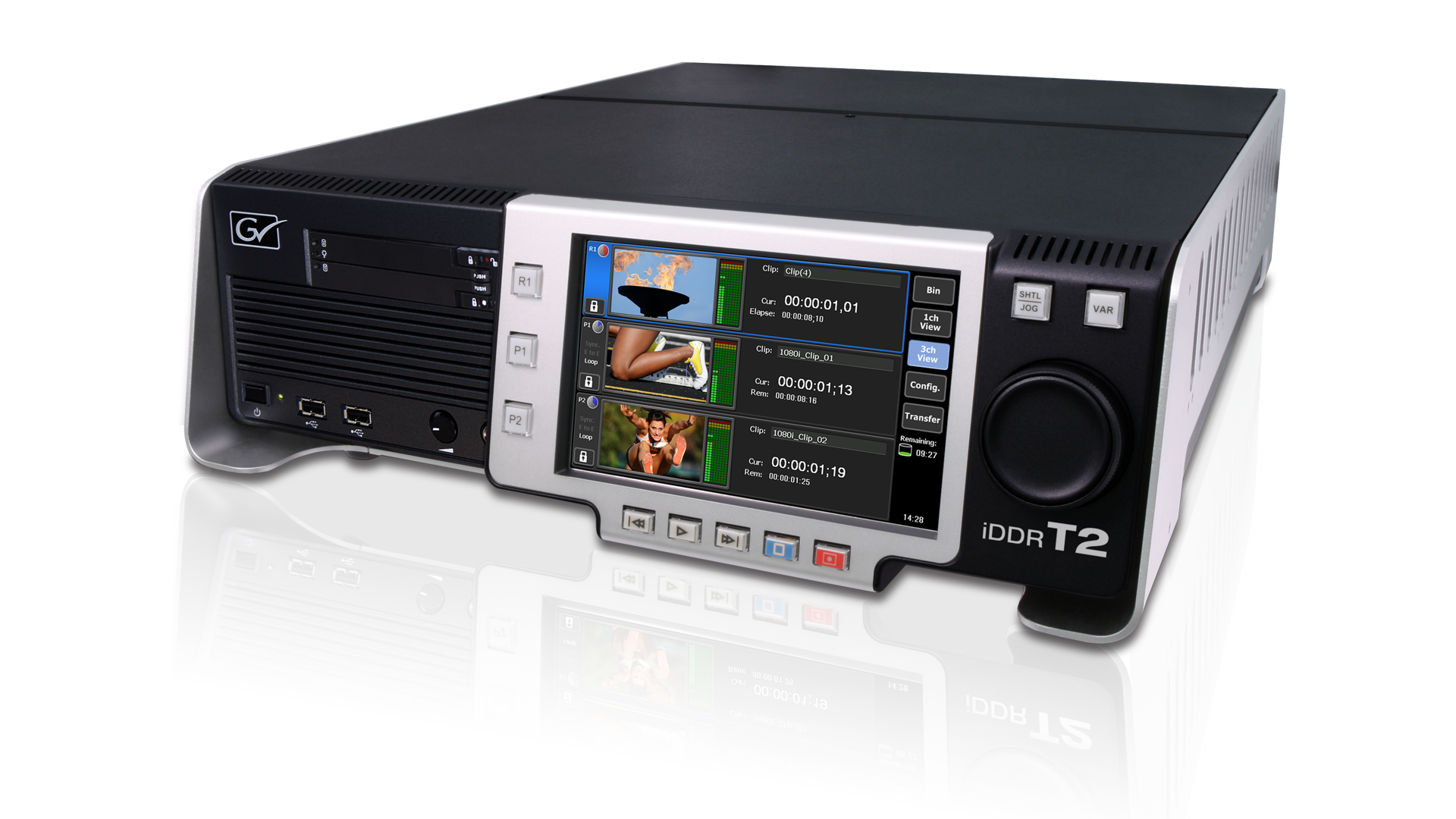 Lector Grass Valley T2 turbo giant video screen Supervision