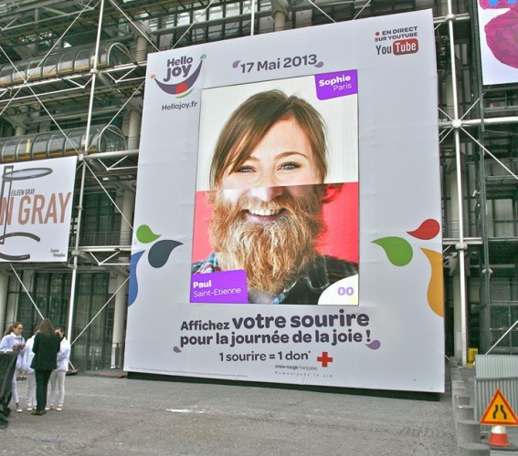 Modular LED screen SUPERVISION M10 Journée de la Joie