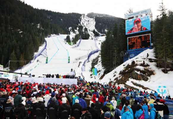 Giant LED screen Supervision 12F Olympic Games Vancouver 2010