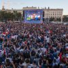 Giant LED screen Supervision EURO 2016 FanZone de Lyon