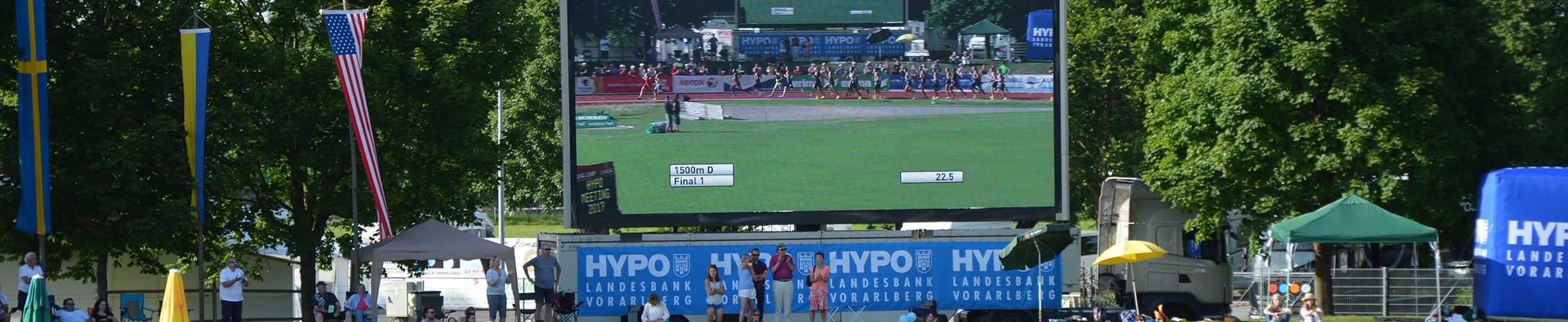 Pantalla gigante LED outdoor Supervision LM62 Hypomeeting Götzis