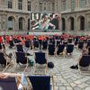 Ecran géant Supervision Festival Paris l’été Le Louvre