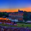 Giant LED screens Supervision LMC50 LMB46 at the 40 th anniversary of the Puy du Fou Cinéscénie