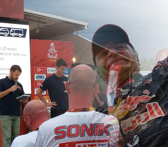 Pantalla gigante video M5.8 Supervision Dakar 2018