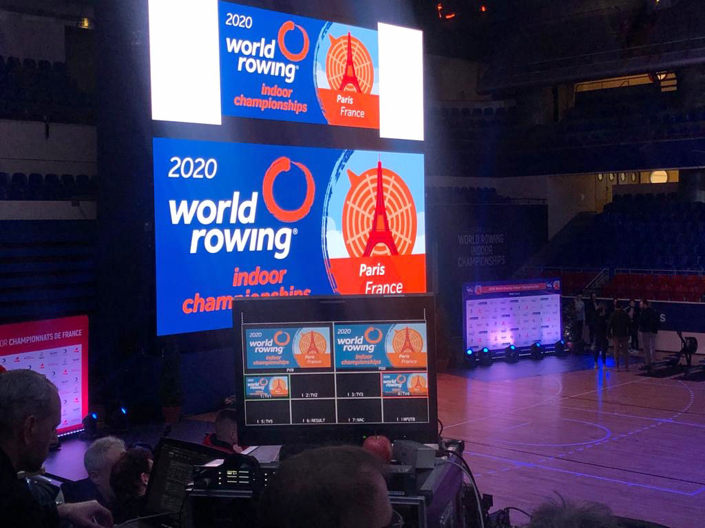World Rowing Indoor Championships in Paris, a real first in Europe