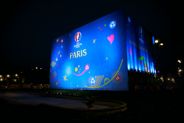 Branding habillage SUPERVISION Championnats d'Europe de Football 2016